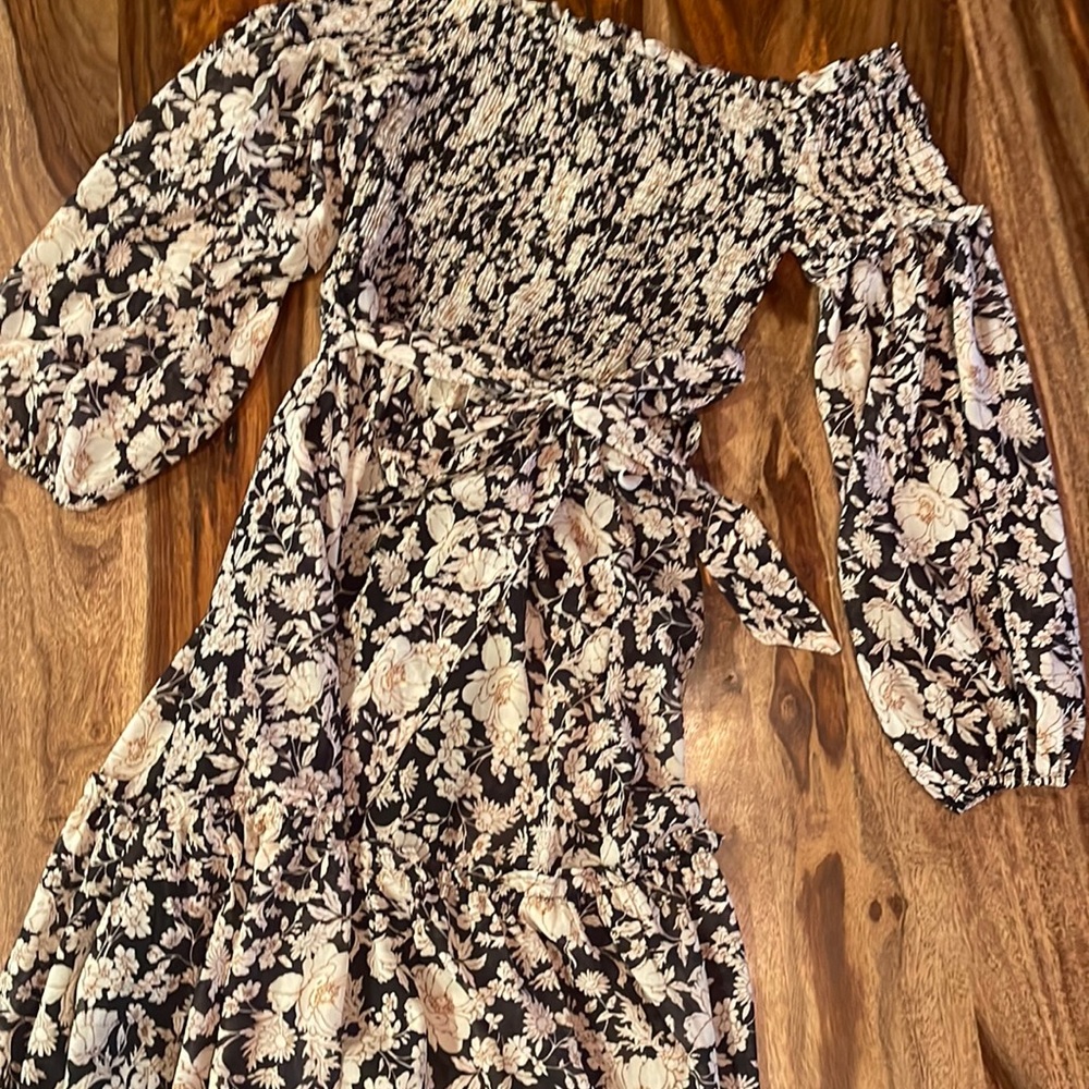 Long flowing dress